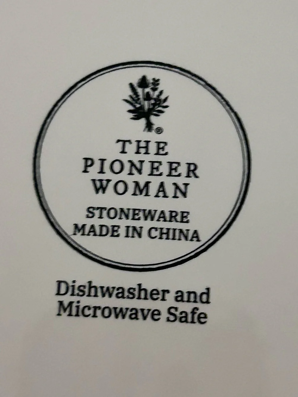 2 The Pioneer Woman Colette plates Stoneware Dinnerware Cream